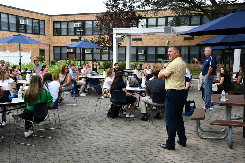 Bethpage its Newest Educators During Orientation Bethpage